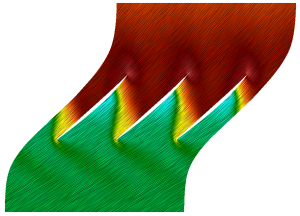 Axial Compressor Cfd Simulation 18 Axial Compressor Segment Tutorial Blade To Blade LIC90