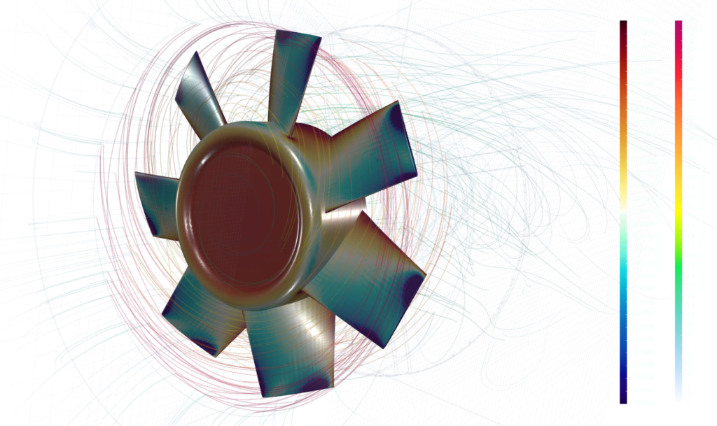 Axial Fan Simulation-driven Optimization 4 axial fan optimization impeller streamtraces