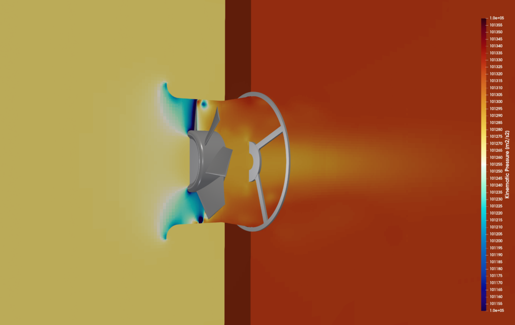 Axial Fan Simulation-driven Optimization 22 axial fan optimization pressure plane