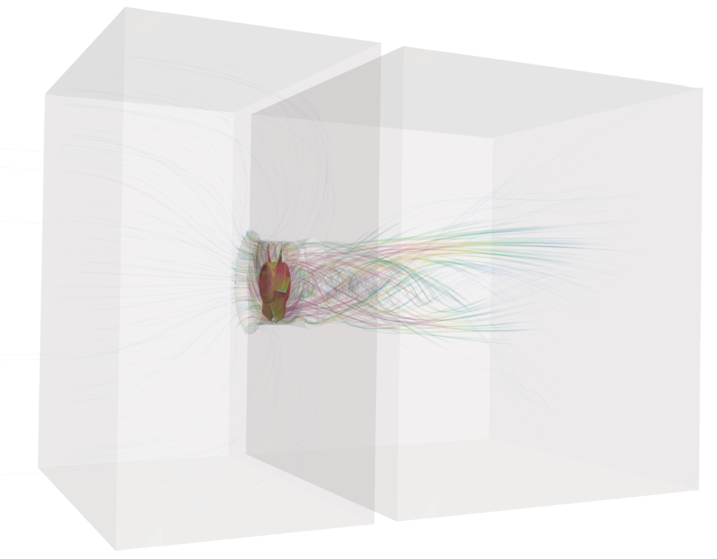 Axial Fan Simulation-driven Optimization 20 axial fan optimization streamtracer