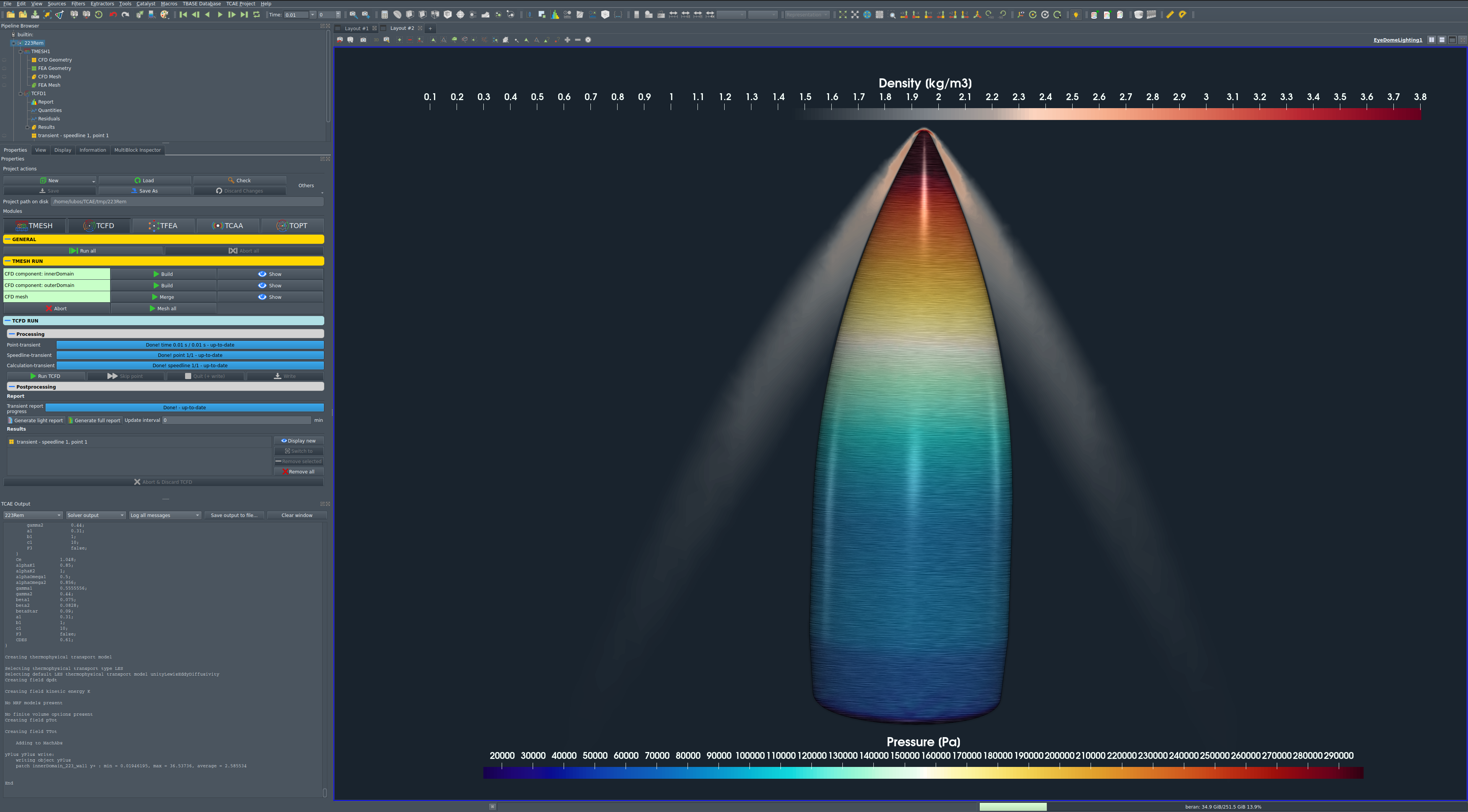 bullet 223Rem aerodynamics 2 TCAE 24.10 eye dome view 223Rem 2